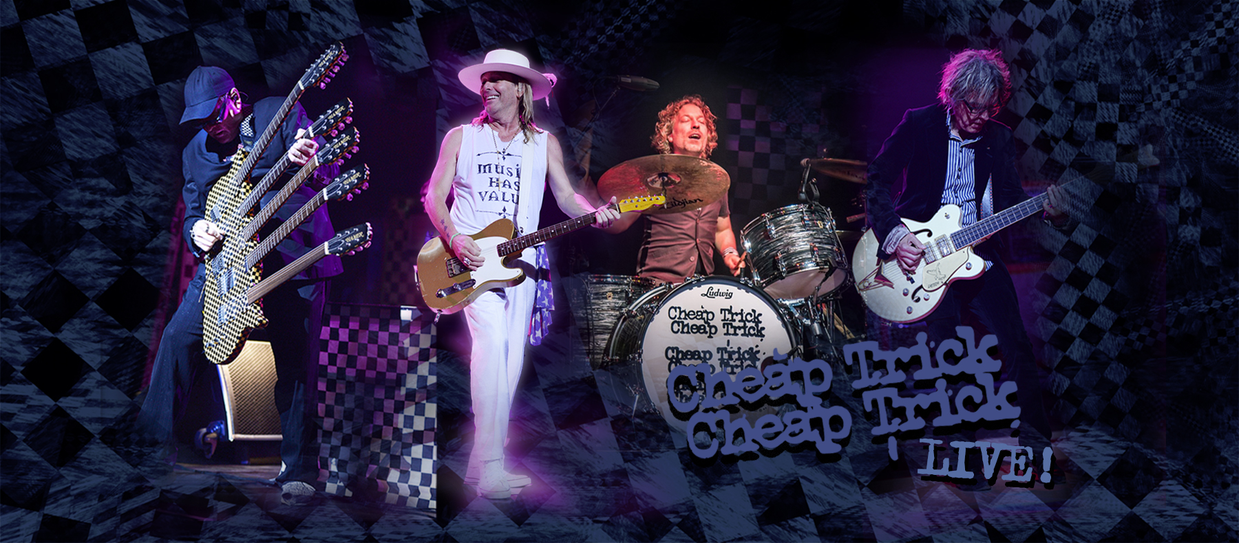 Rockford's very own Cheap Trick performs at the RiverEdge Park in Aurora on September 10.